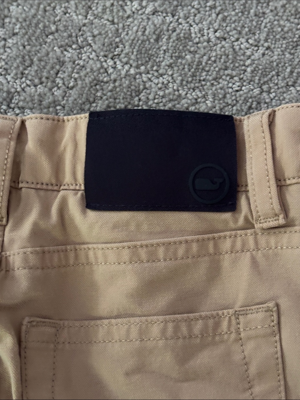 Vineyard Vines 3 pair size 5T golf “on the go” chinos - Gray, Navy, and Khaki - Picture 4 of 4